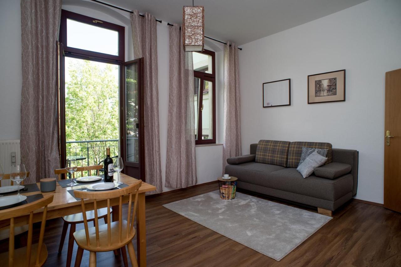 Stilvolle 1-Raum-Wohnung Zentral, Ruhig Gelegen Dresden Exterior photo